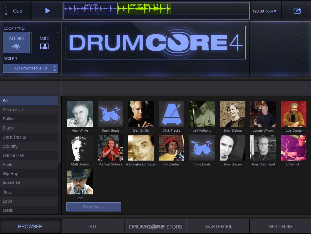 DrumCore 4 Drum Loops for Pro Tools Logic and Other Popular DAWs